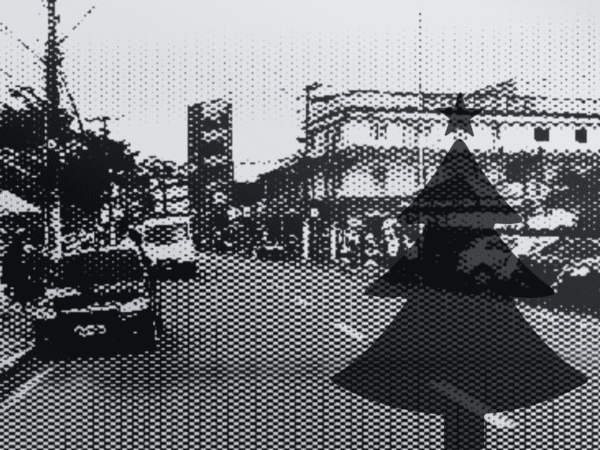 Vila Natalina em Simões Filho com decoração simples e ornamentação de baixo custo.