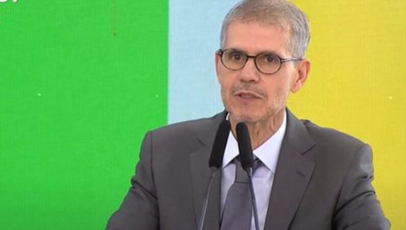 Sidônio Palmeira durante posse como secretário de Comunicação, destacando sua baianidade e compromisso com o governo federal.