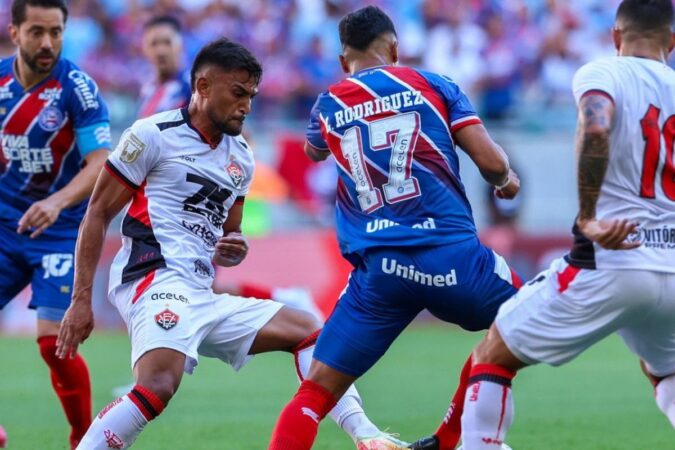 Bahia e Vitória empatam no clássico Ba-Vi 500 pelo Baianão