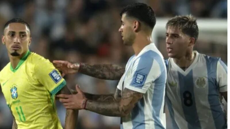 Brasil derrotado Argentina Eliminatórias em Buenos Aires.