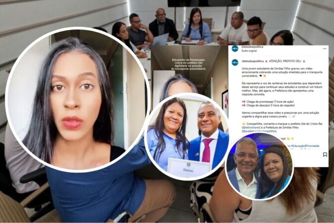 Jovem de Simões Filho viraliza com vídeo cobrando transporte universitário