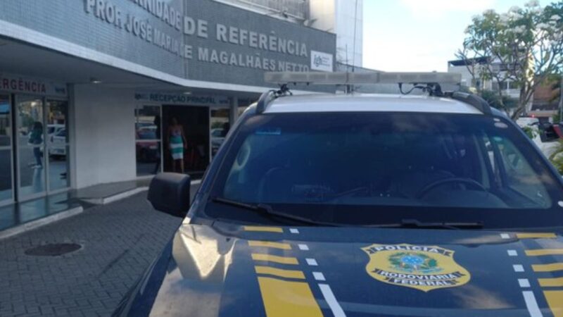 PRF escolta gestante em trabalho de parto na BR-324.