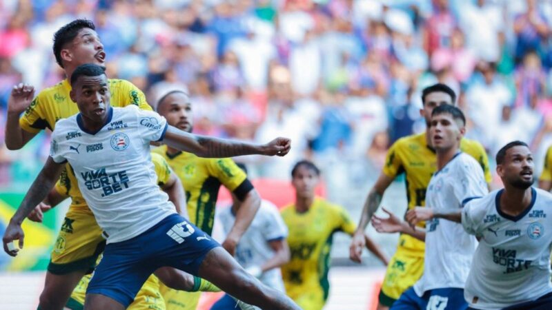 Bahia empata com Mirassol em 1 a 1 na Fonte Nova pelo Brasileirão