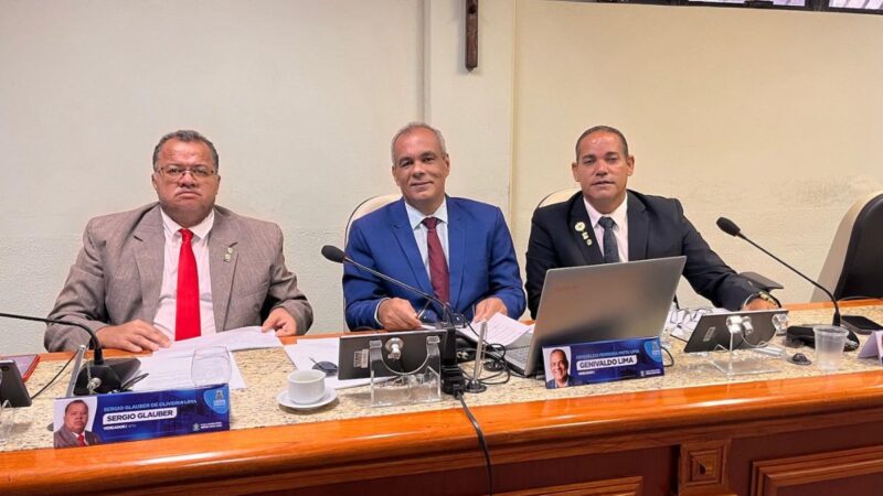 Bancada de oposição na câmara municipal de Simões Filho