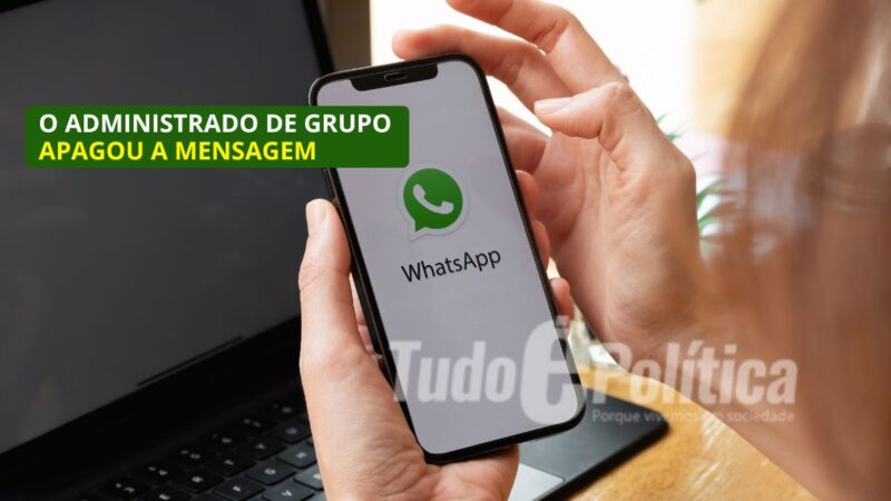 WhatsApp permite a administradores apagar mensagens nos grupos