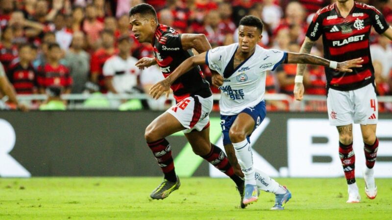 Bahia perde para o Flamengo no Maracanã e amarga segunda derrota no Brasileirão