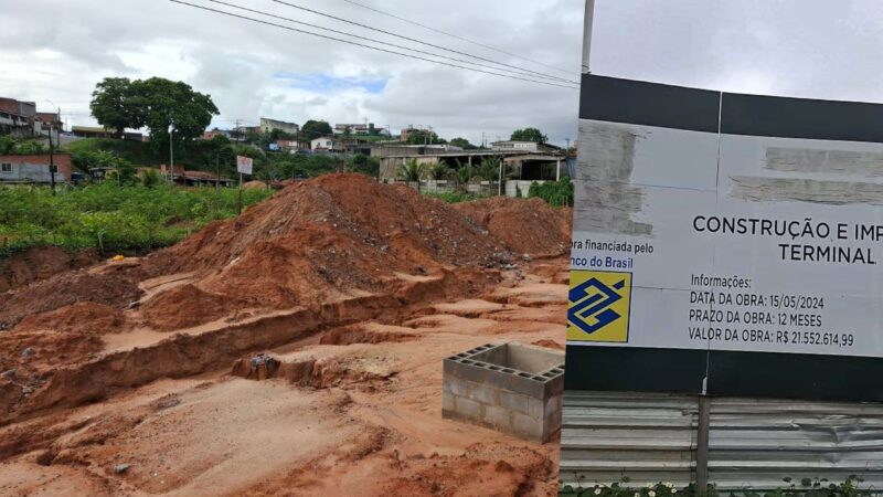 Nova Rodoviária de Simões Filho: Um ano de obras e polêmicas