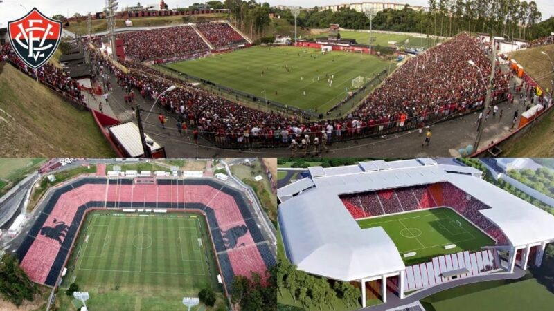 Vitória assina contrato para construção da arena barradão