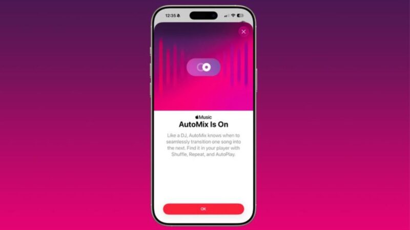 Apple Music lança transições automáticas estilo DJ com inteligência artificial