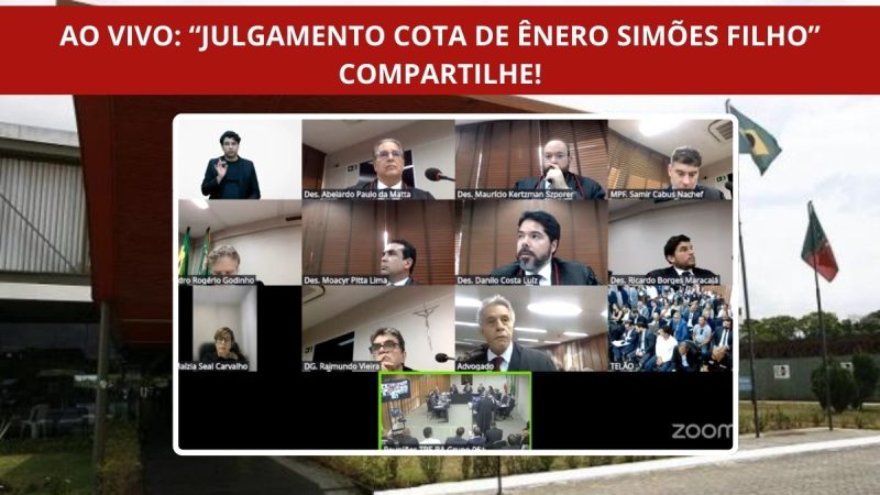 AO VIVO: julgamento da "Cota de Gênero"