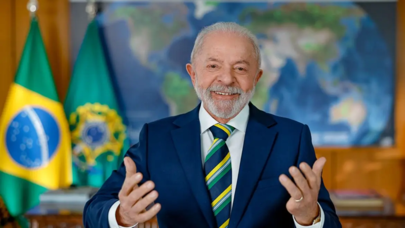 Presidente Lula durante agenda oficial em Brasília, em imagem institucional divulgada pela Presidência