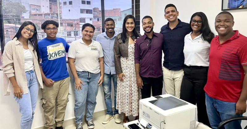 Visita técnica da Coordenação Estadual de Juventude à Secretaria de Juventude durante apresentação de programas