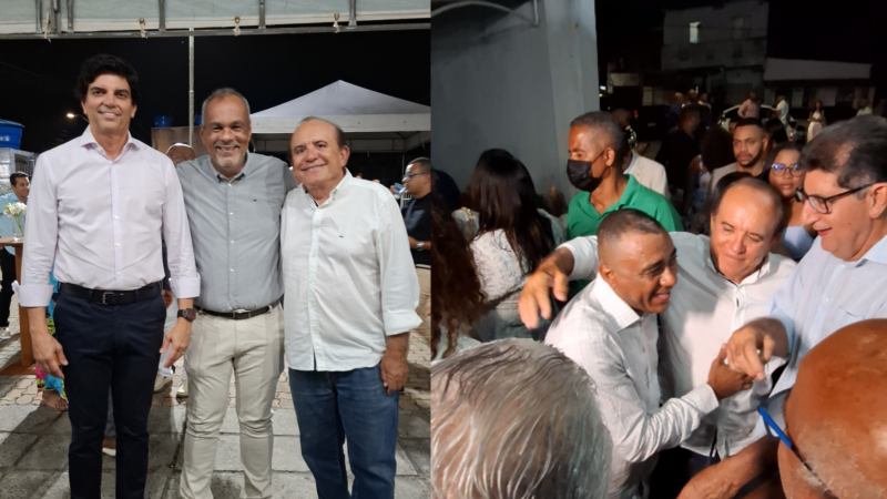 Empresário Jomar Paraki participa de evento de aniversário do prefeito Del Soares em Simões Filho