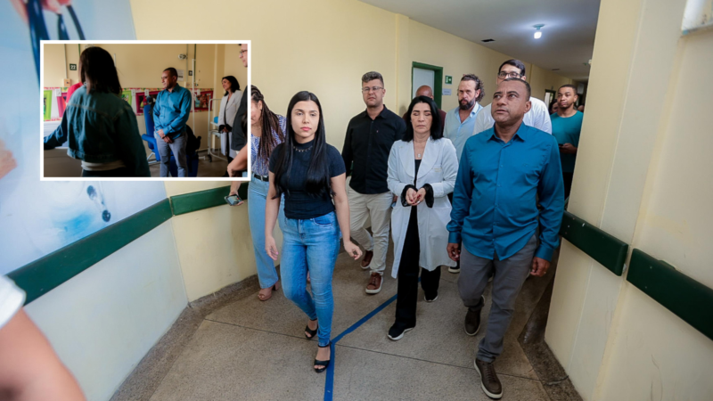 Prefeito Del visita Hospital Municipal e acompanha funcionamento da unidade de saúde