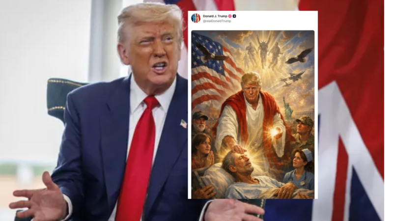 Trump apaga imagem polêmica e gera reação entre cristãos e aliados conservadores