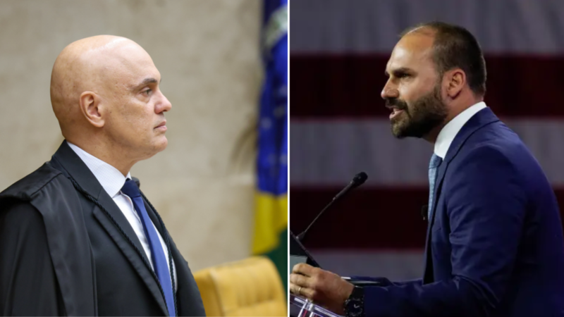 Moraes manda iniciar pena de Eduardo Bolsonaro, expede mandado de prisão e cancela passaportes brasileiros