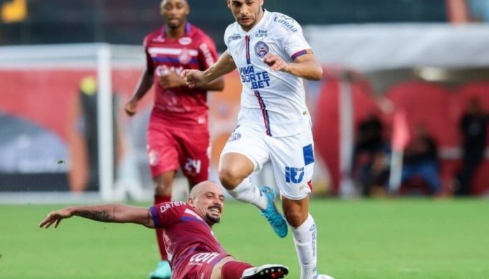 Bahia vence Barcelona de Ilhéus e se aproxima da classificação no Baiano
