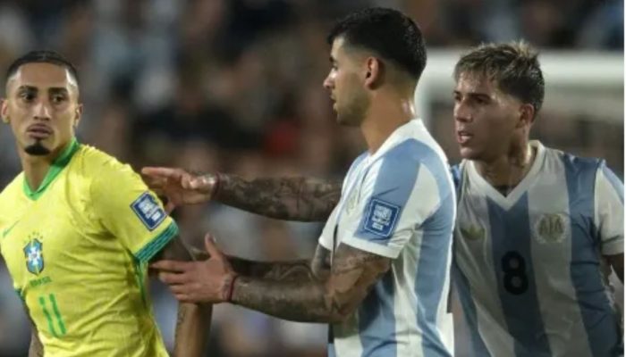 Brasil derrotado Argentina Eliminatórias em Buenos Aires.