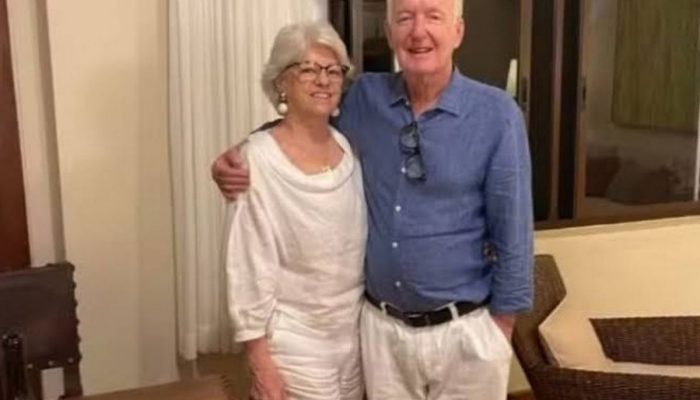 Casal Nelson e Vivien Ponzoni, vítimas de acidente aéreo com avião experimental em Quadra, SP.