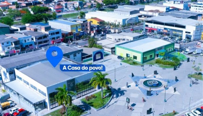 Prédio da Câmara Municipal de Simões Filho sob ameaça.