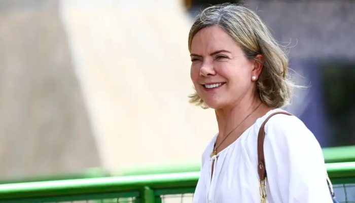 Gleisi Hoffmann, presidente do PT e ministra da Secretaria de Relações Institucionais.