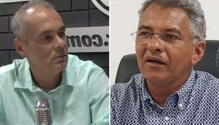 Genivaldo Lima durante entrevista no Linha Quente