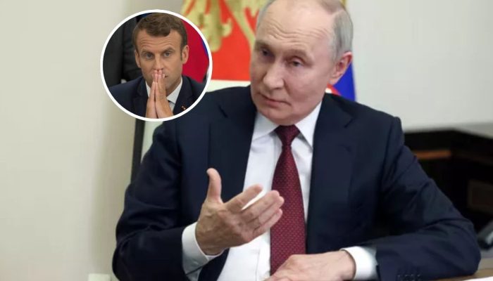 Putin rebate Macron e lembra fracasso de Napoleão na Rússia