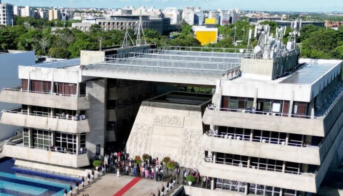 Eleição mesa diretora ALBA 2025: imagem da Assembleia Legislativa da Bahia.