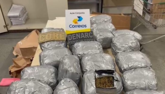 Operação Postagem Legal apreende drogas em Simões Filho