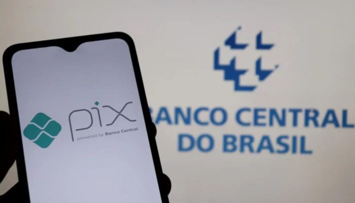 Imagem ilustrativa do Banco Central anunciando limite de R$ 15 mil para operações de Pix