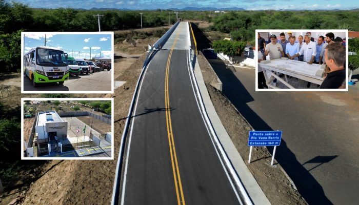 governador jerônimo rodrigues inaugura ponte sobre o rio vaza barris em uauá