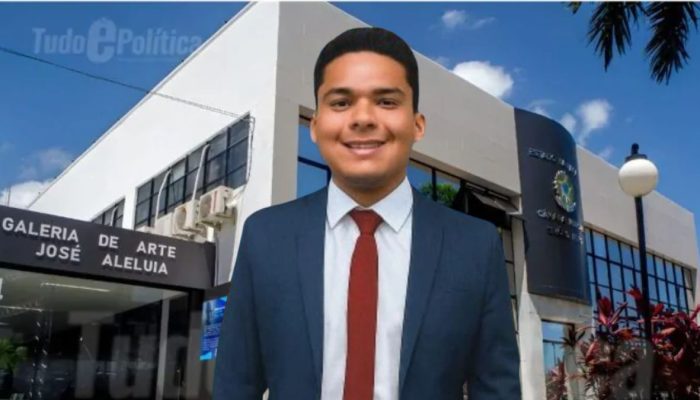 Jovem vereador Ruan Oliveira no julgamento do TRE em Simões Filho