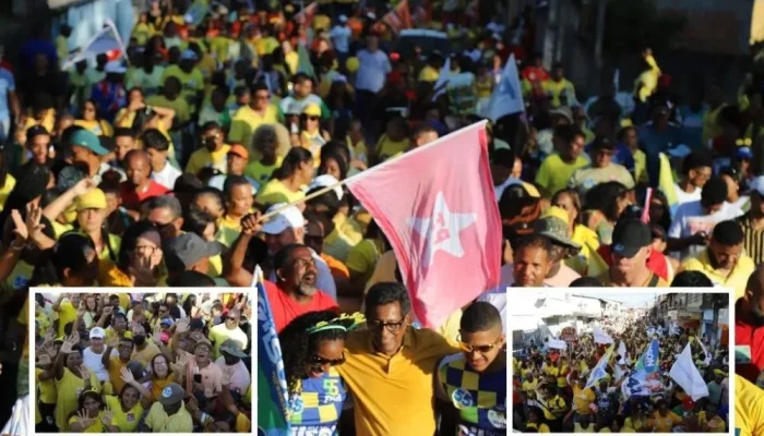 VÍDEO Povo sem medo apoia Edson Almeira - Irmãozinho em caminhada histórica
