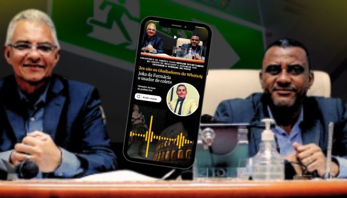 Bomba! Áudios vazados revelam que vereadores escondem crise em Simões Filho para proteger prefeito Del