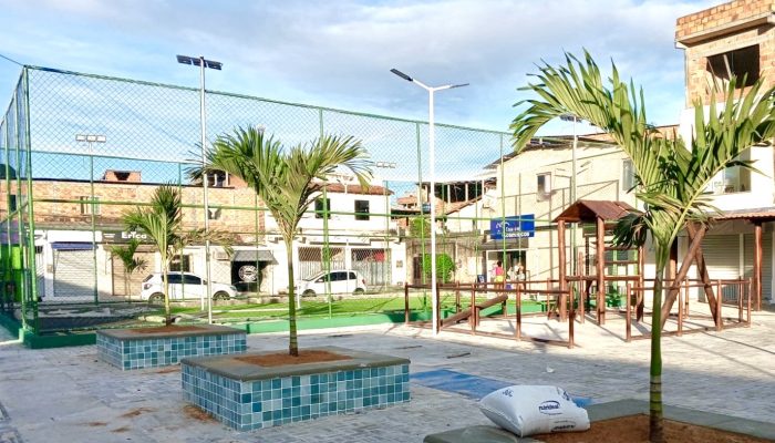 Notícias de Simões Filho: Praça da Pitanguinha ganha revitalização completa