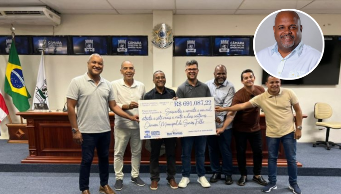 Câmara devolve R$ 691 mil à Prefeitura de Simões Filho
