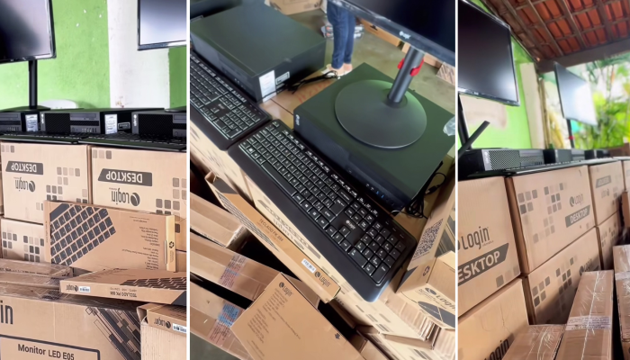 Entrega de computadores pela Prefeitura de Simões Filho para modernizar a Assistência Social e melhorar o atendimento