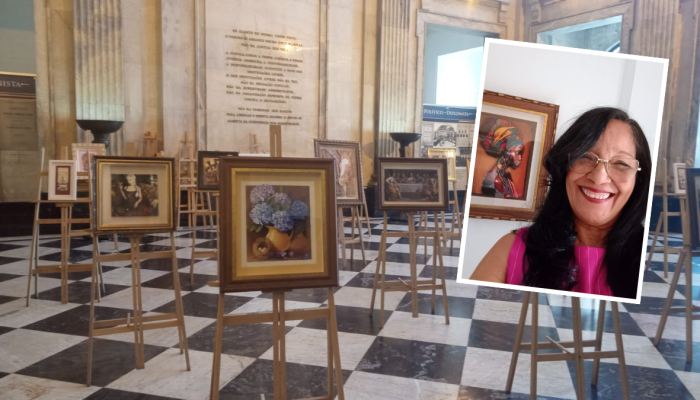 Obras da exposição “Delicadeza e Sutileza” em Simões Filho