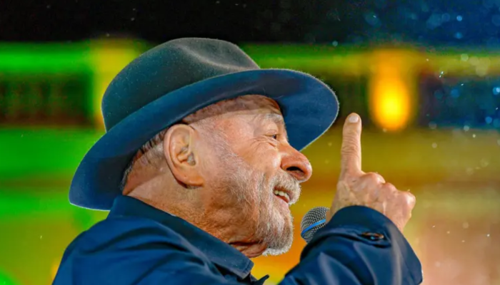 Gráfico da pesquisa eleitoral mostra Lula à frente de Flávio Bolsonaro em intenções de voto