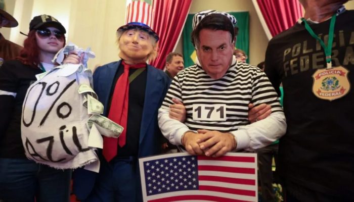 reação à prisão de Bolsonaro