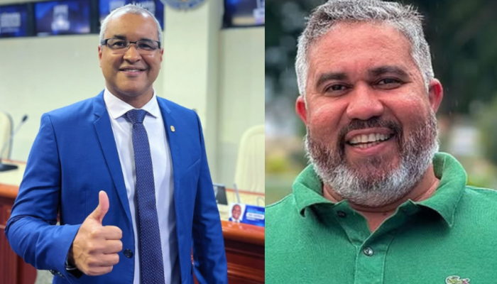 Vereador Sid Serra durante agenda pública, em meio a rumores sobre articulações políticas